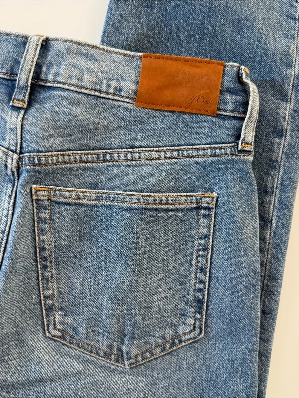 J. Crew Jeans Womens 25 Full Length Classic Straight Raw Hem